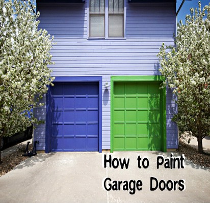 How To Paint A Steel Or Aluminum Garage Door Garage Door Blog