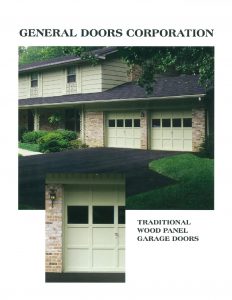 Traditional Wood Panel Garage Doors by General